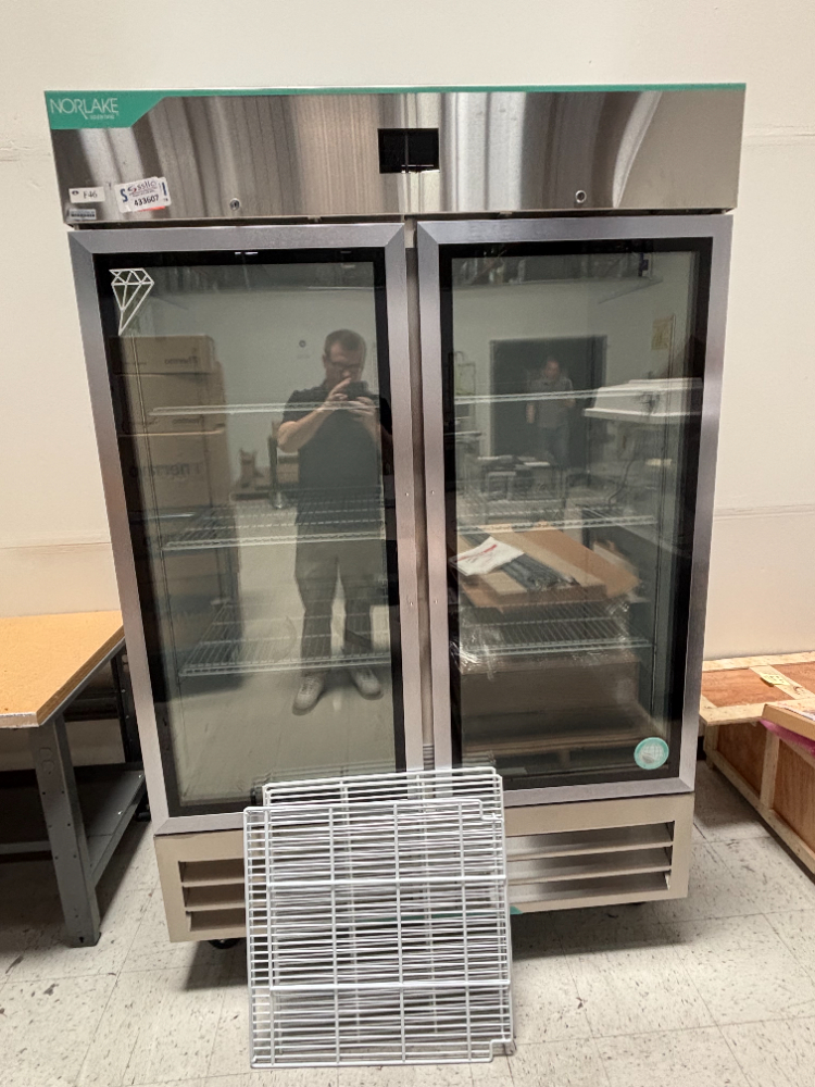 Image of NorLake White Diamond Series Double Door REFRIGERATOR